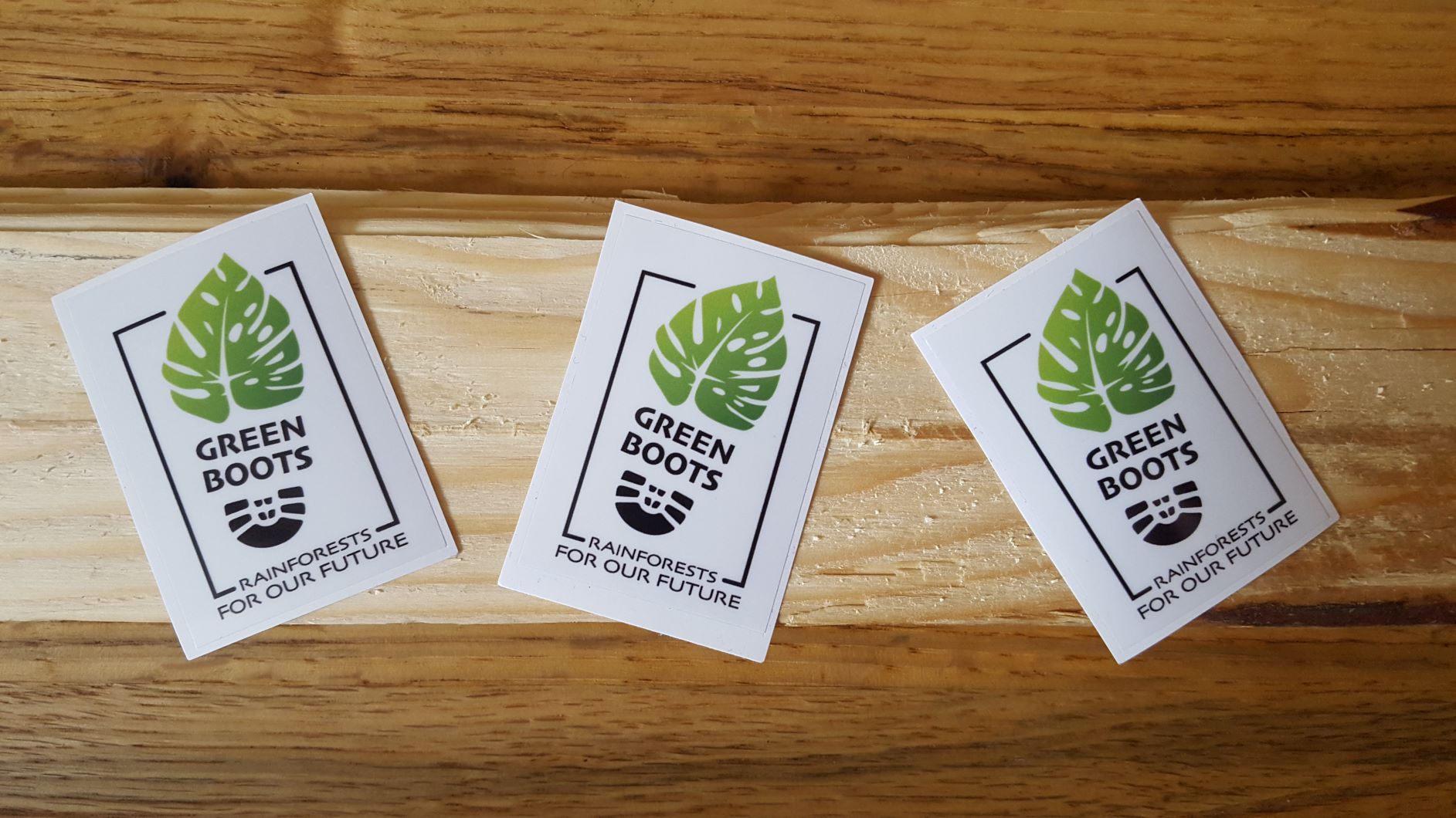 GREEN BOOTS Sticker einzeln.