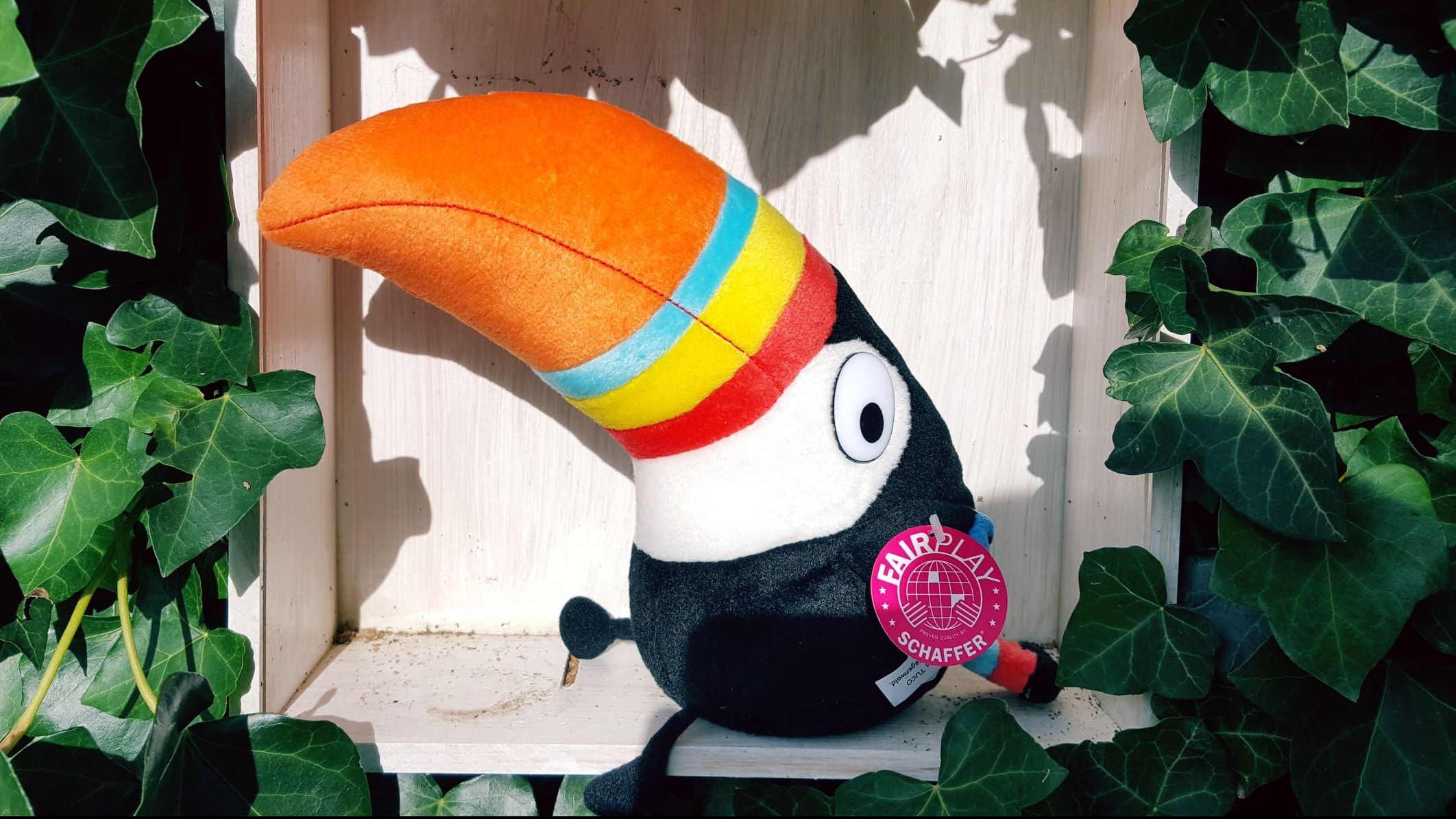 Das kleine Plüschtier mit dem Namen Tuco aus unserem Shop.